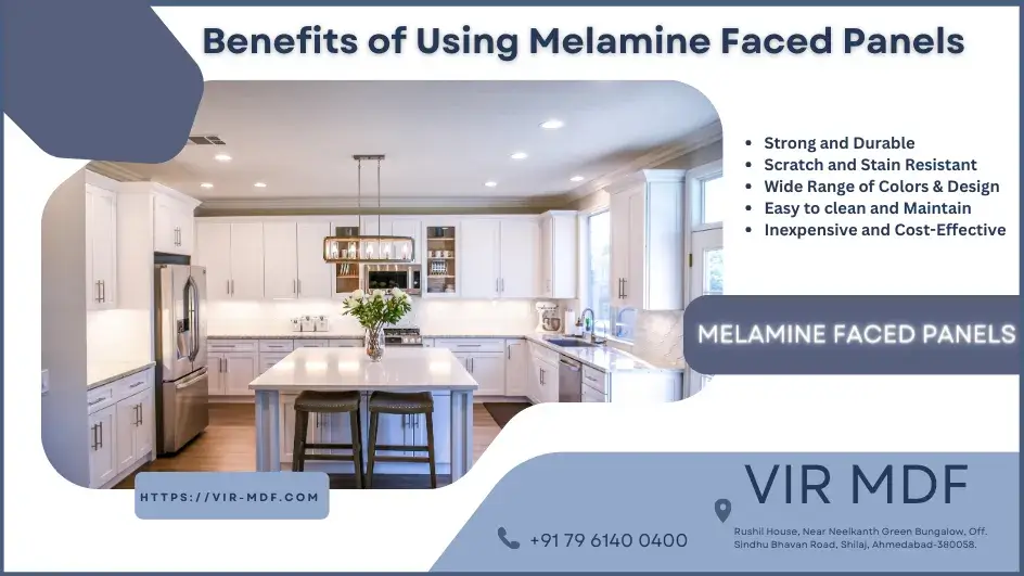 benefits of Melamine Faced Panels