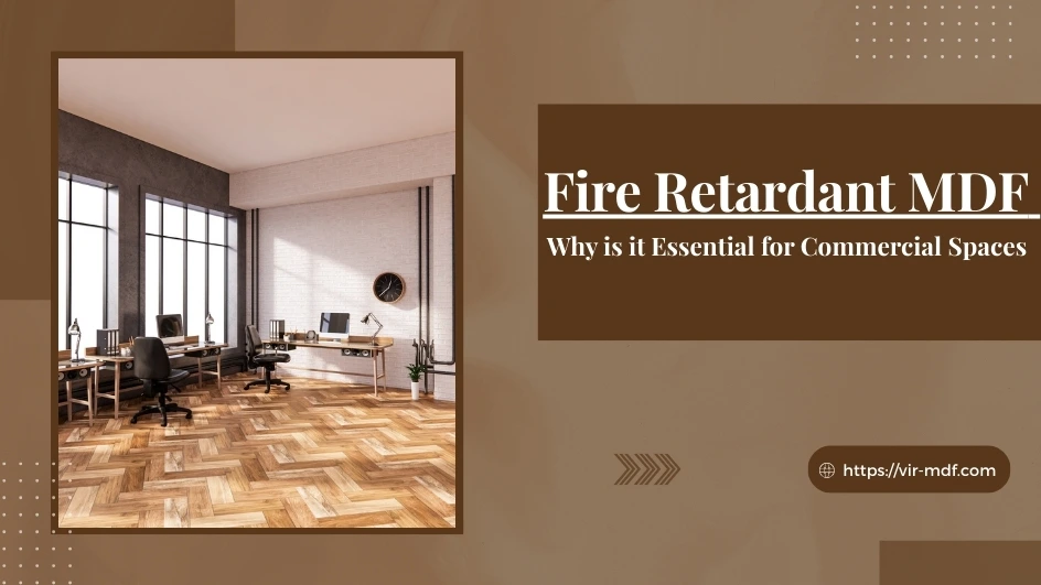 FR MDF Board for commercial space