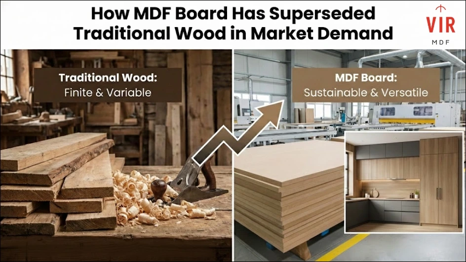 MDF Board vs Traditional Wood Market Demand