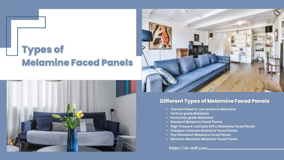 Types and benefits of Melamine Faced Panels
