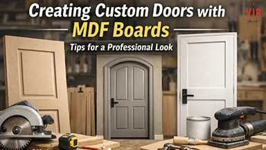 Custom Door with MDF Board