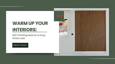 MDF paneling ideas for winter look